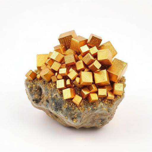 Pyrite Cube